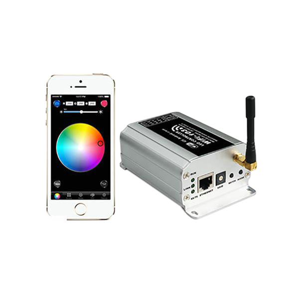 WIFI-103,4A*3CH 12A Max, High-end Controller Connection Directly or By Router,Flexibly Control SC, CT, RGB LED Lgihting fIxture, (Replaced by WiFi-104)